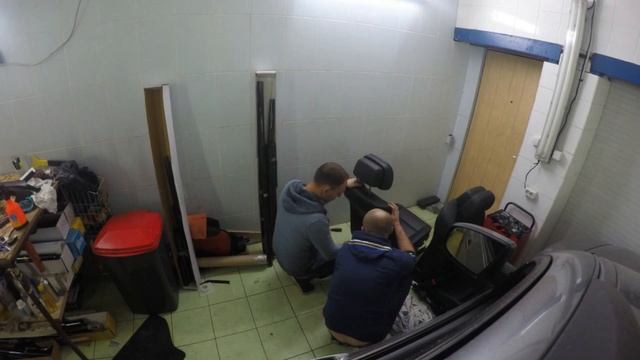 Новые сиденья BMW X5 E70 смотреть онлайн