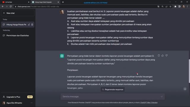 CHAT GPT: MEMBUAT SOAL DAN PEMBAHASAN DALAM WAKTU BEBERAPA DETIK SAJA смотреть онлайн