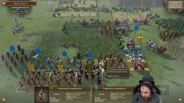 THE RISE AND FALL OF BRITAIN! Field of Glory: Empires - Britonae Gameplay смотреть онлайн