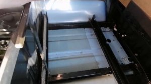 как снять холодильник DAF105