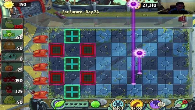 PLANTS VS ZOMBIES 2 - Прохождение ДАЛЕКОЕ БУДУЩЕЕ 22-24 + ЙЕТИ смотреть онлайн