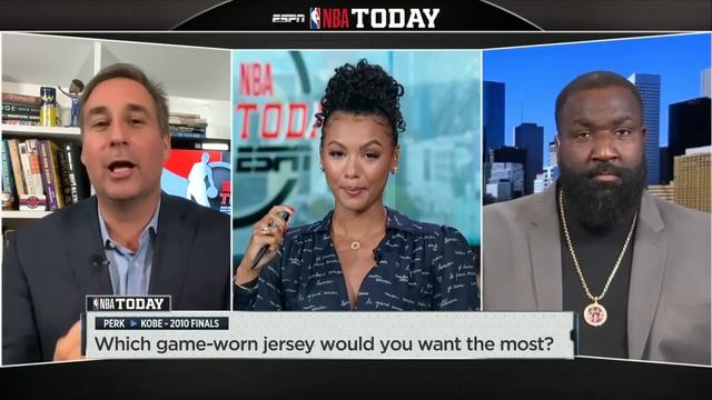 If you could have ONE game-worn jersey, whose would it be? | NBA Today смотреть онлайн