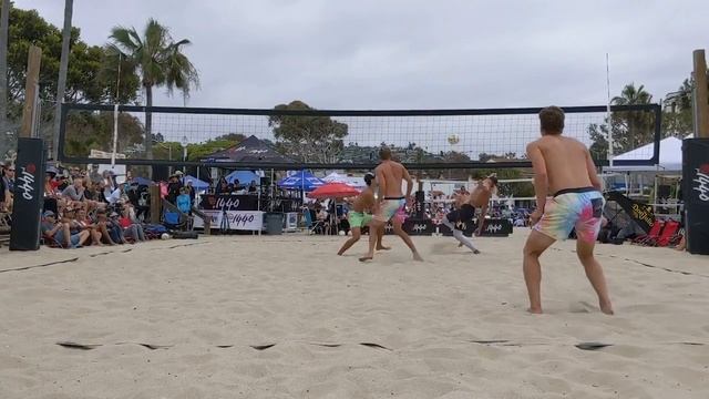 Solo Beach Volleyball Drills | Quadrant Pass Set Kill смотреть онлайн