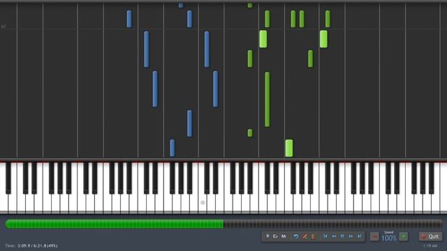 【FULL】Rewrite [ リライト ] Shizuru's Route ED - Koibumi [ 恋文 ] (Piano Synthesia Tutorial + Sheet) смотреть онлайн