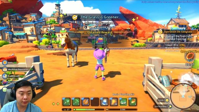 Membangun Kereta Gantung - My Time at Sandrock Game Membangun Sambil Berpetualang Bagian 12 смотреть онлайн