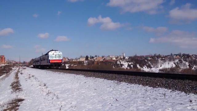 Дизельный поезд Орел-Брянск смотреть онлайн