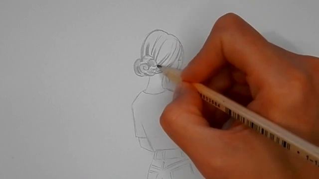Как нарисовать КРАСИВУЮ ДЕВУШКУ карандашом/1118/How to draw a BEAUTIFUL GIRL with a pencil смотреть онлайн