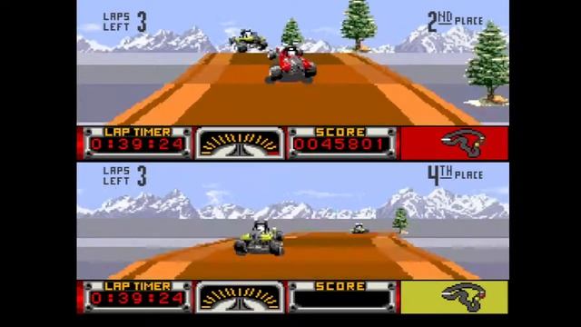 Road Riot 4WD (SNES) смотреть онлайн