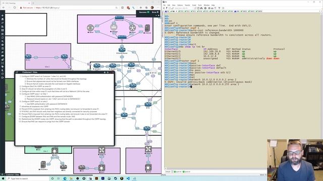 Customer 1 - OSPF Assessment | FREE CCIE Practice Lab смотреть онлайн