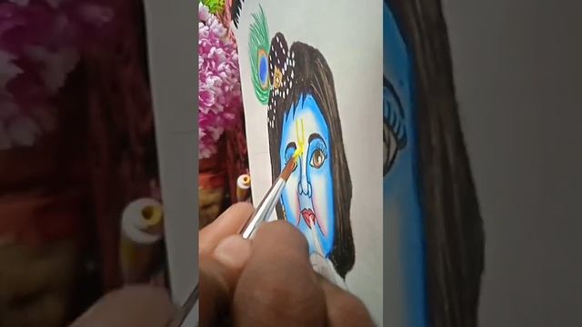 cute Bal Gopal Ji ki drawing ??#youtube #short смотреть онлайн