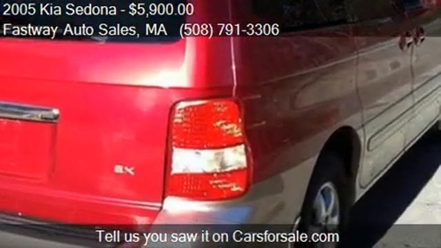 2005 Kia Sedona LX for sale in Millbury, MA 01527 at the Fas смотреть онлайн