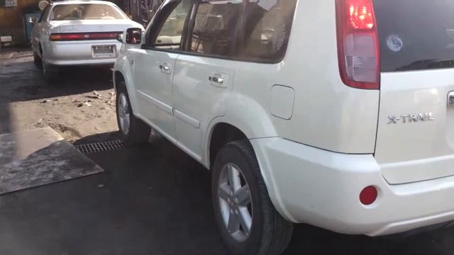 Видео-тест автомобиля Nissan X-Trail (NT30-114833, QR20DE, белый, 2003г) смотреть онлайн