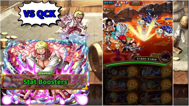 OPTC Kizuna Doflamingo - 9 Teams! [One Piece Treasure Cruise] смотреть онлайн