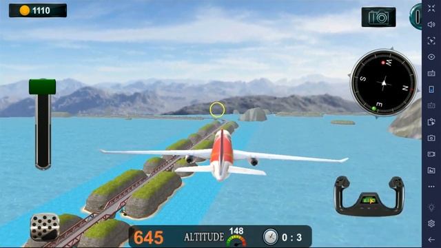 FLY JET FLIGHT Airplane Landing Simulator смотреть онлайн