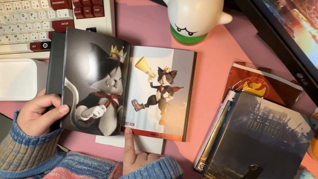 Unboxing Final Fantasy VII Rebirth Deluxe Edition but my editor hates me смотреть онлайн