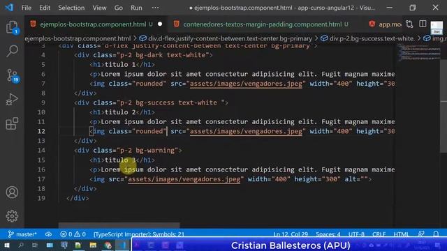 Bootstrap 5 + Angular 12 Flex justify content align items flex wrap order смотреть онлайн
