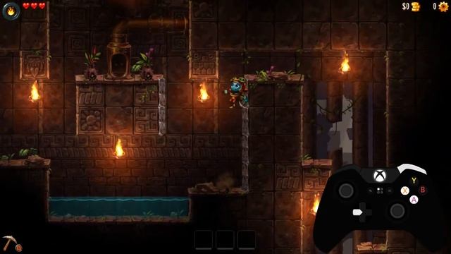 SteamWorld Dig 2 : Wall and Double Jumping! смотреть онлайн