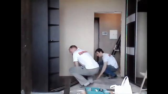 Сборка двух радиусных шкафов купе смотреть онлайн