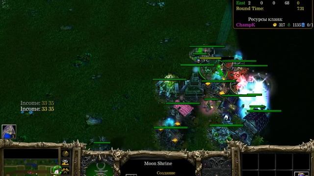 Castle Fight - как строить горизонтальный ПП смотреть онлайн