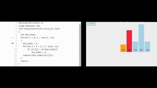 Selection Sort Algorithm | Concept, Pseudocode, Visualisation, Complexities | Algorithms 101 смотреть онлайн