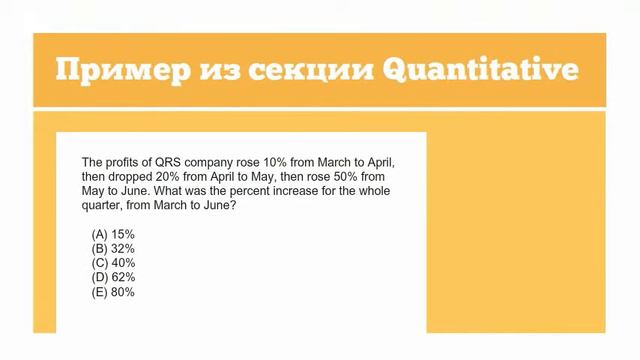 Что нужно знать о тесте GMAT смотреть онлайн