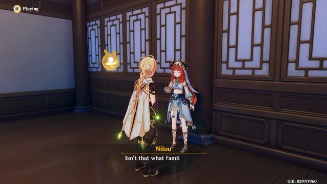 [JPN DUB] Genshin Impact Nilou Serenitea Pot Dialogue voice lines Friendship Level 7 смотреть онлайн