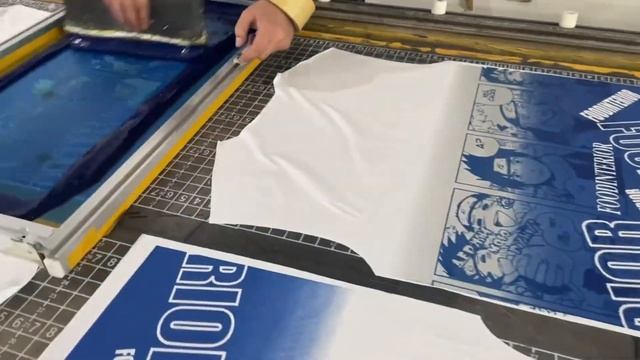 CMYK Manual Screen Peinting For DIY T-shirt #Vility #screenprinting #cmyk #design смотреть онлайн