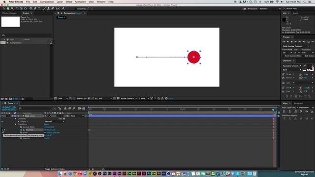 Introduction to keyframes in After effects (Easy ease + Graph editor) смотреть онлайн