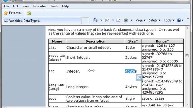 C++ 5 - Variables and Data types смотреть онлайн
