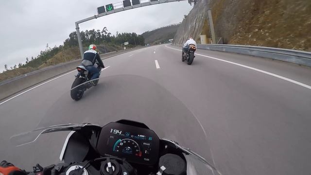 BMW S1000RR 2020 VS BMW S1000RR 2020 VS KAWASAKI H2 смотреть онлайн