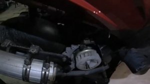 Установка бортового компьютера БК-06 на скутер.