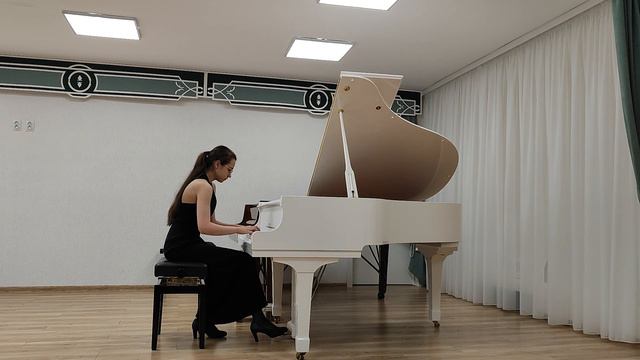 Попенко Анастасия, г. Липецк, ДШИ №6. М. Мошковский, Этюд #4, оп.72, C-dur