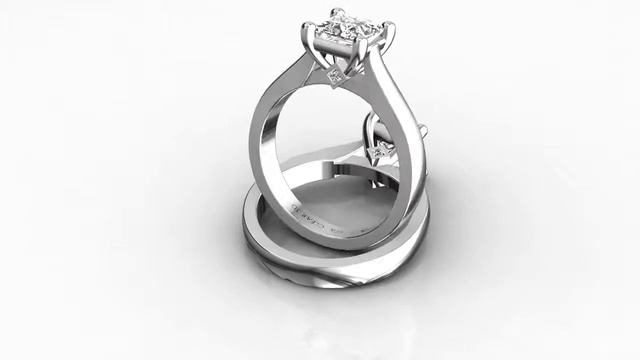 CrystalClear3D Solitaire Setting Ring animation смотреть онлайн