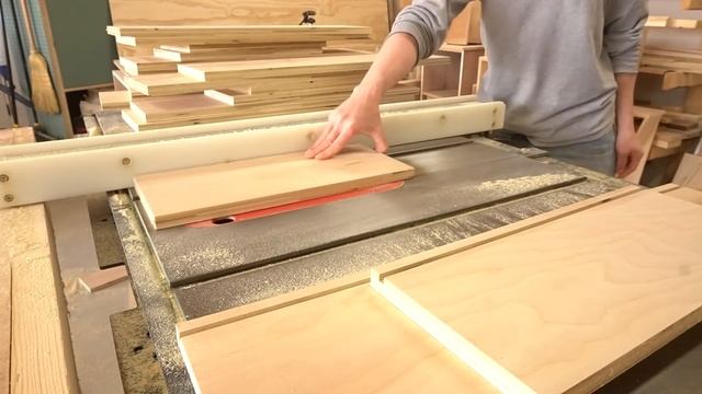 How to Build a Mid-Century Modern Dresser--FROM 2x4s and PLYWOOD! смотреть онлайн