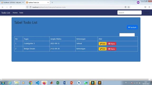 Searching PHP MySQLi | To Do List App Part 7 смотреть онлайн