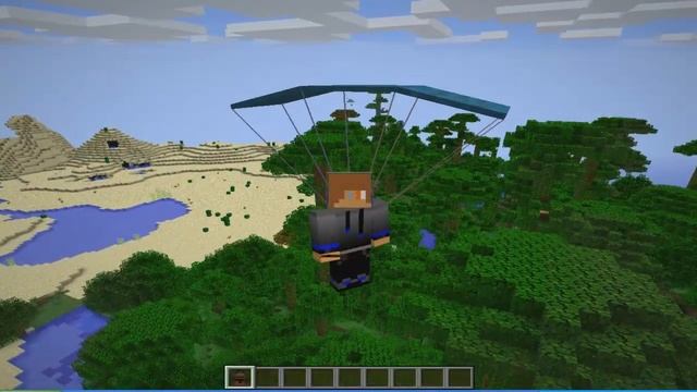 Обзор модов #4(Парашют)(Parachute) смотреть онлайн