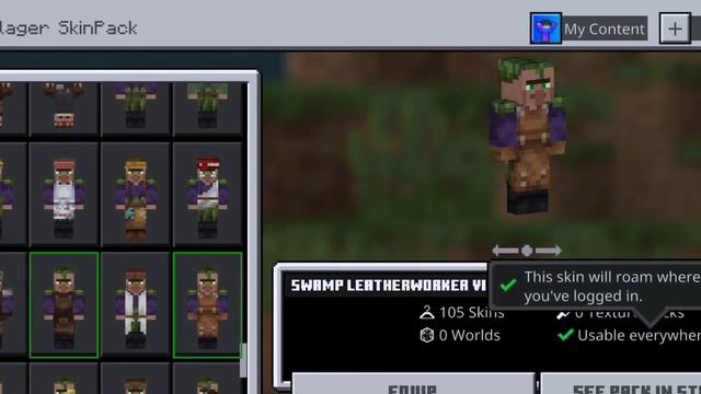 Villagers Minecraft Skin | SkinPack | MCPE смотреть онлайн