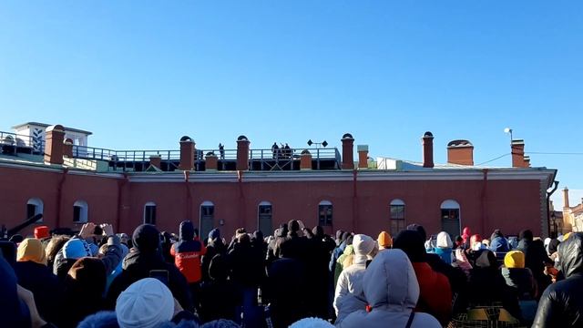Нарышкин бастион. Выстрел пушки в полдень. смотреть онлайн