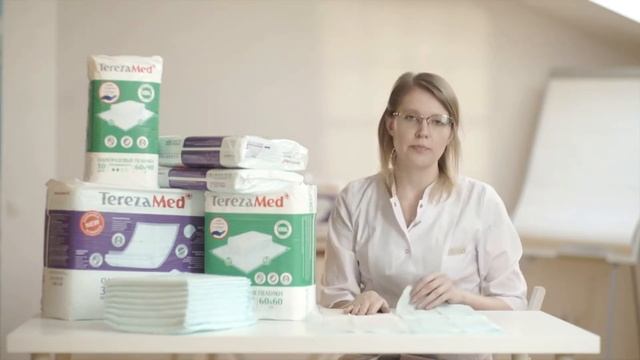 TerezaMed пеленки одноразовые 60х60 и 60х90 см смотреть онлайн
