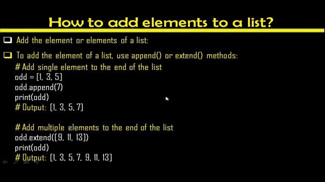 List Data Type in Python with Example смотреть онлайн