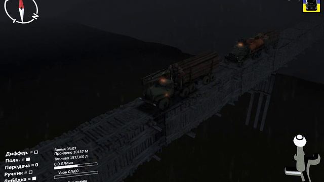 Spintires® Карта «Витимский мост». Автор baybach. Финал. Часть 6. смотреть онлайн