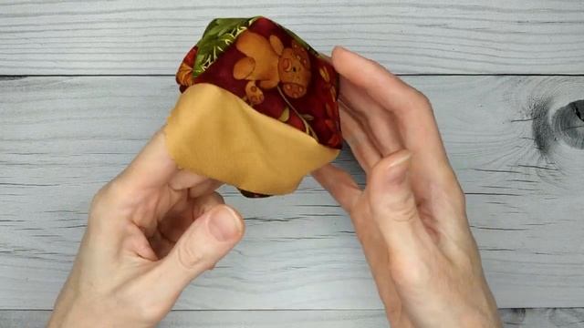 Fabric Pumpkin Tutorial FREE PATTERN / МК Тыква из ткани / Tutorial de calabaza de tela смотреть онлайн