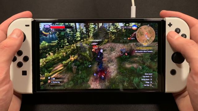 The Witcher 3: Wild Hunt On Nintendo Switch OLED