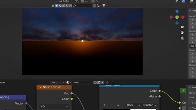 Create realistic procedural skies in Blender FAST! смотреть онлайн
