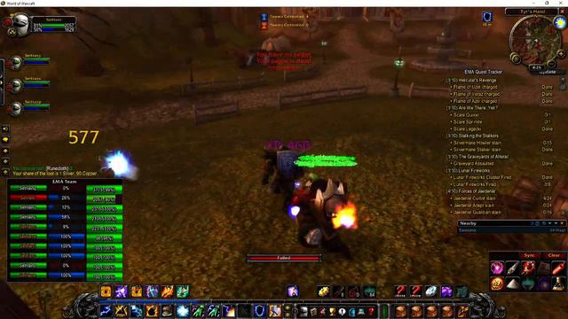 Still Multiboxing in World of Warcraft Classic ! Test! 10 Elemental Shamans смотреть онлайн