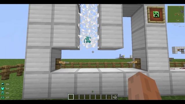 Minecraft Редстоун Туториал (4) Супер экономный таймер смотреть онлайн