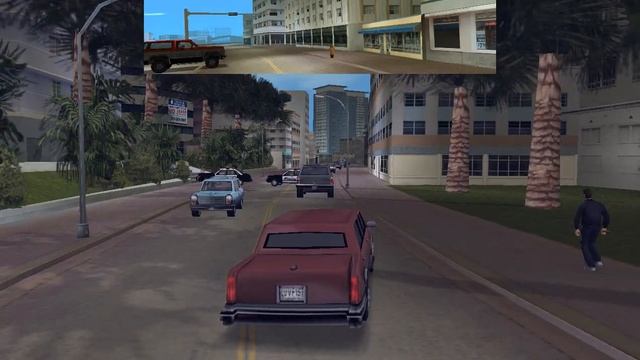 GTA Vice City Rearview (Камера заднего вида) смотреть онлайн