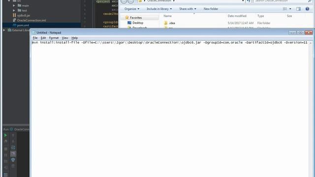 How to install Oracle JDBC driver in Maven project смотреть онлайн