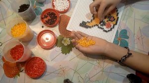 Брелок из термомозаики. Как сделать Пикачу из термомозаики своими руками.