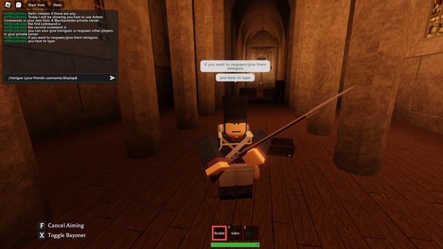 How to use Admin Commands in your own private server in Guts & Blackpowder (G&B) смотреть онлайн